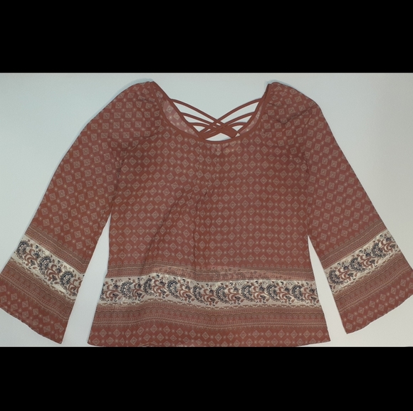 Sweet Journey chiffon tunic - Picture 4 of 4